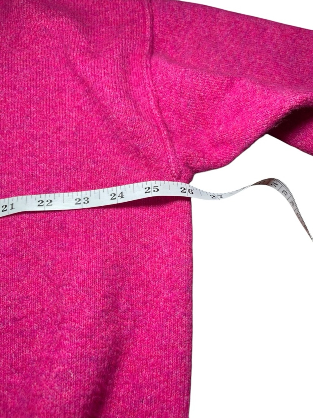 Vince Camuto Women's Soft Knit Long Sleeve Fuchsia Crewneck Sweater Size XL - Picture 11 of 14